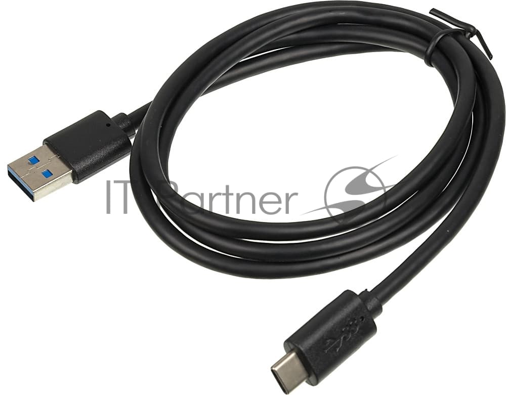 Кабель Buro BHP USB-TPC-1 USB 3.0 A(m) USB Type-C (m) 1м черный