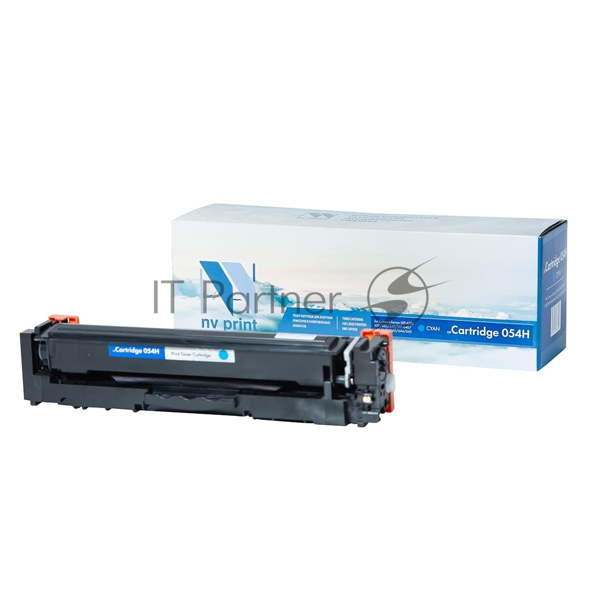-/ Тонер-картридж NVP NV-054H Cyan для Canon i-Sensys LBP-620/621/623/640/MF-640/641/642/643/644/645 (2300k)