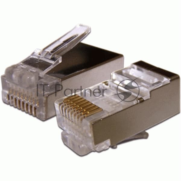 Коннектор Lanmaster (TWT-PL45/S-8P8C-6A) FTP кат.6A RJ45 (упак.:100шт)