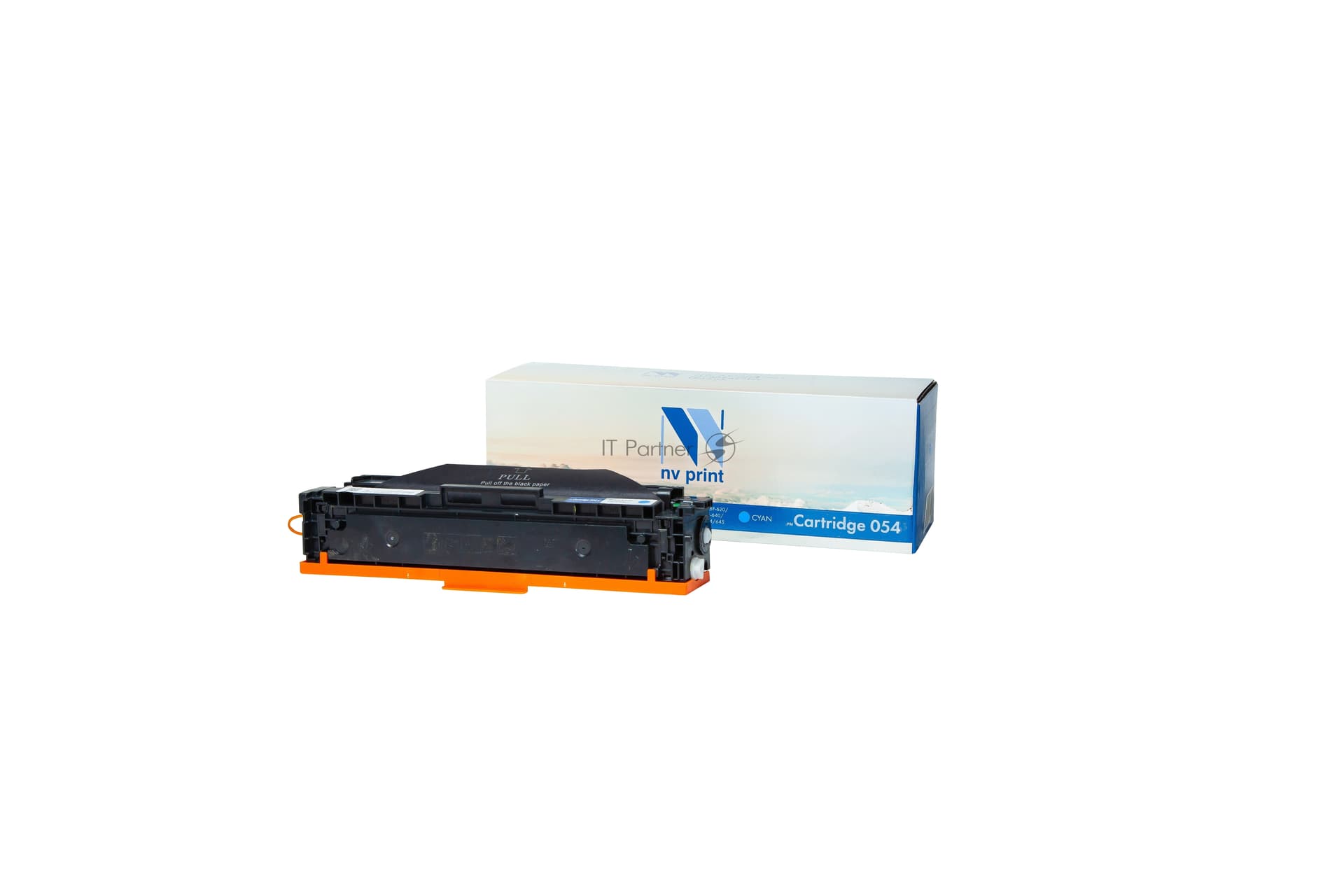 -/ Тонер-картридж NVP NV-054 Cyan для Canon i-Sensys LBP-620/621/623/640/MF-640/641/642/643/644/645 (1200k)