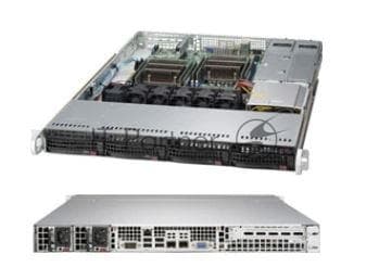 Корпус SuperMicro CSE-815TQC-R706CB 1U Standard SC815TQC Chassis, SAS3 BPN, w/ Redundant 750W