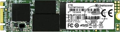 Накопитель SSD Transcend MTS830S, 2Tb, M.2 SATA III, R/W 560/520