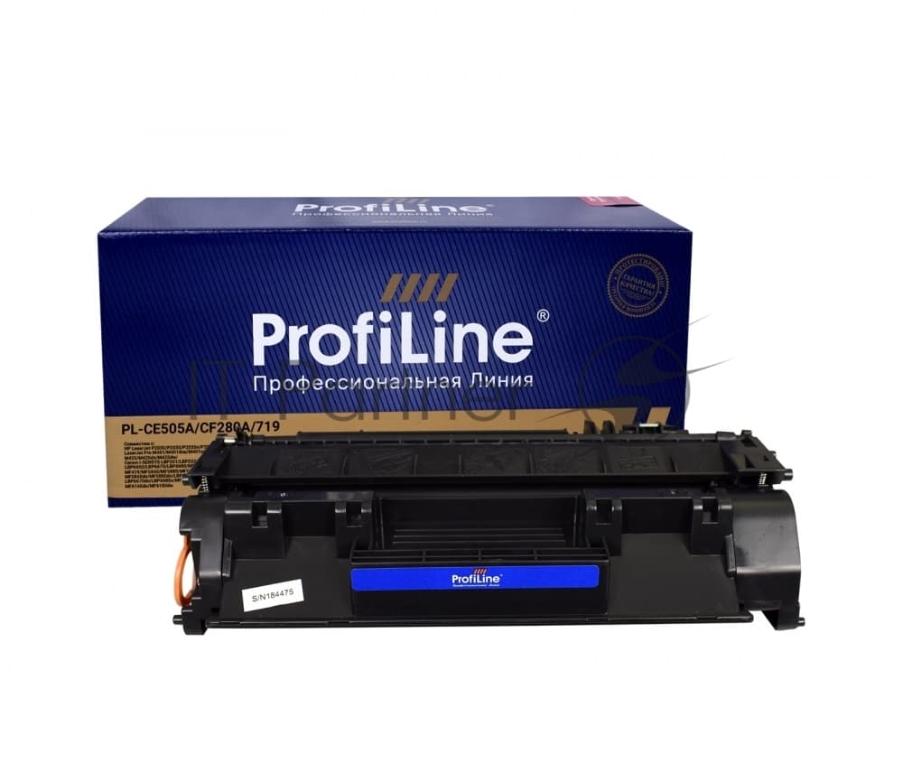 Картридж лазерный ProfiLine PL-CE505A/CF280A/719 для HP P2030/P2035/P2050/Pro 400/M401/425/Canon LBP 6300dn/6650dn/MF5840 2700к