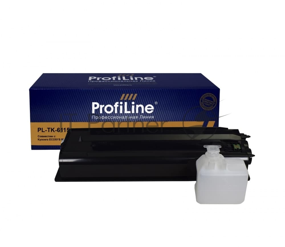 Картридж Profiline PL-TK-6115 для Kyocera ECOSYS M4125/M4132 с бункером для отработанного тонера