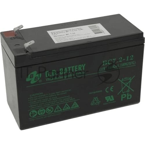 Аккумуляторная батарея B.B. Battery BC 7.2-12 BB (12V 7,2Ah ДхШхВ 151x65x100 мм, масса 2,2 кг) клеммы F2