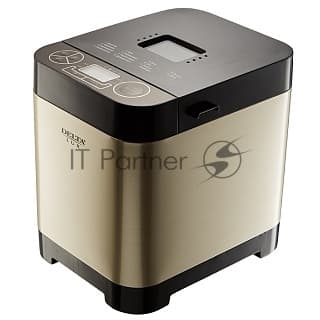 Хлебопечка Delta Lux DL-8008В серебристый с черным