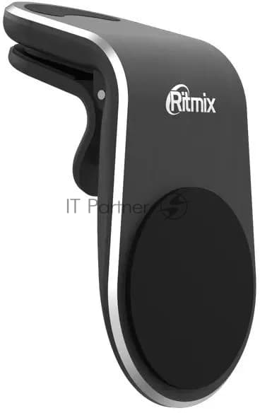 Держатель Ritmix RCH-009 V Magnet магнитный черный