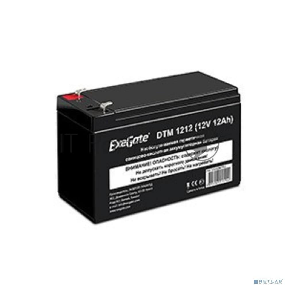 Батарея для ИБП ExeGate DTM 1212 (12V 12Ah 1251W), клеммы F2