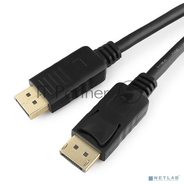 Кабель DisplayPort Cablexpert CC-DP2-7.5M, v1.2, 7,5м, 20M/20M, черный, экран, пакет RTL