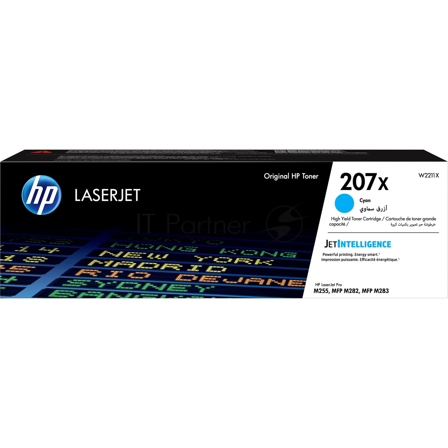 Картридж лазерный HP 207X голубой (2450 стр)
