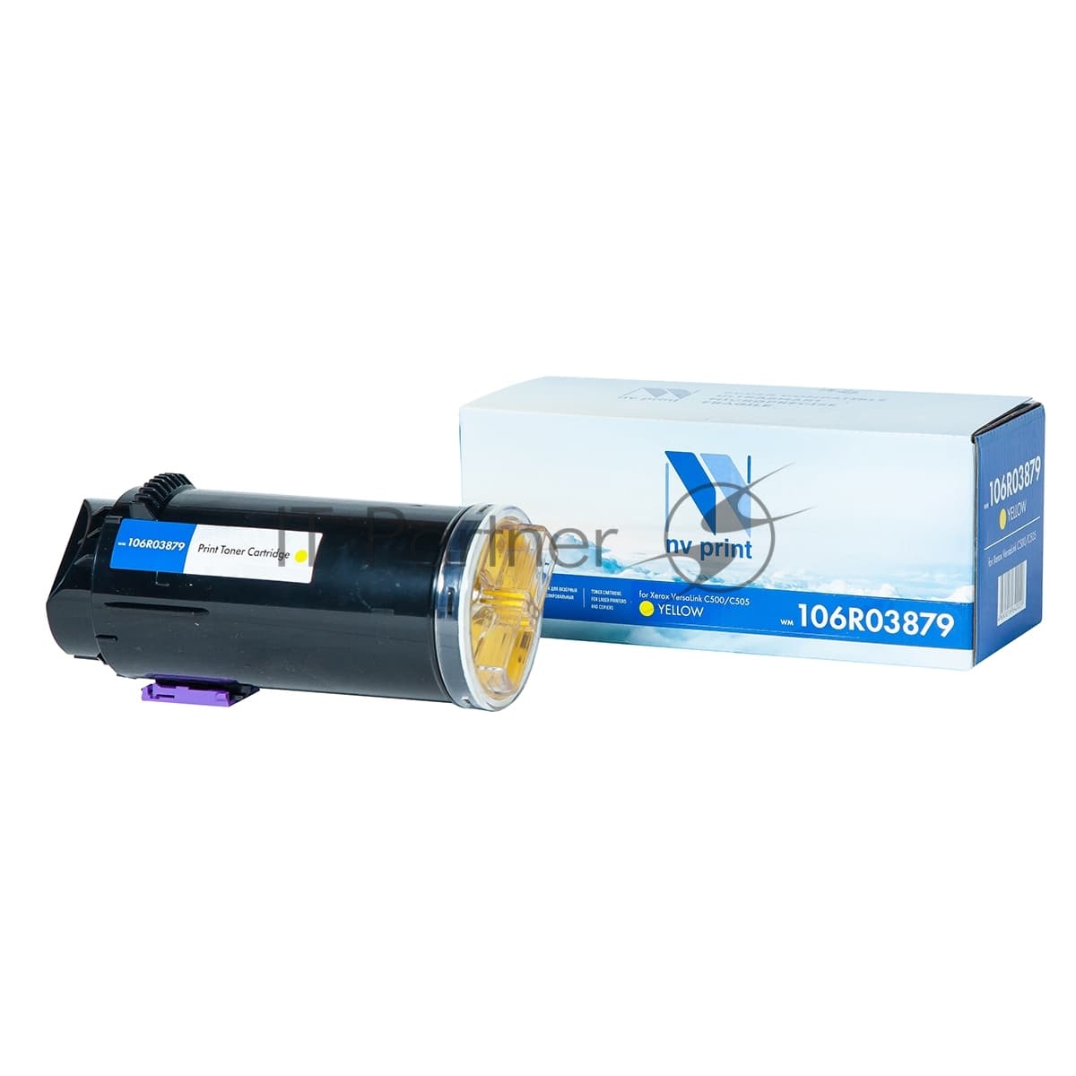-/ Тонер-картридж NVP NV-106R03879 Yellow для Xerox VersaLink C500/C505 (2400k)