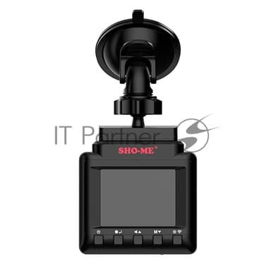 Видеорегистратор Sho-Me Combo MINI WIFI Pro, 2304x1296, 2.31", GPS/ГЛОНАСС, Wi-Fi, G-сенсор, датчик движения, GPS-информатор