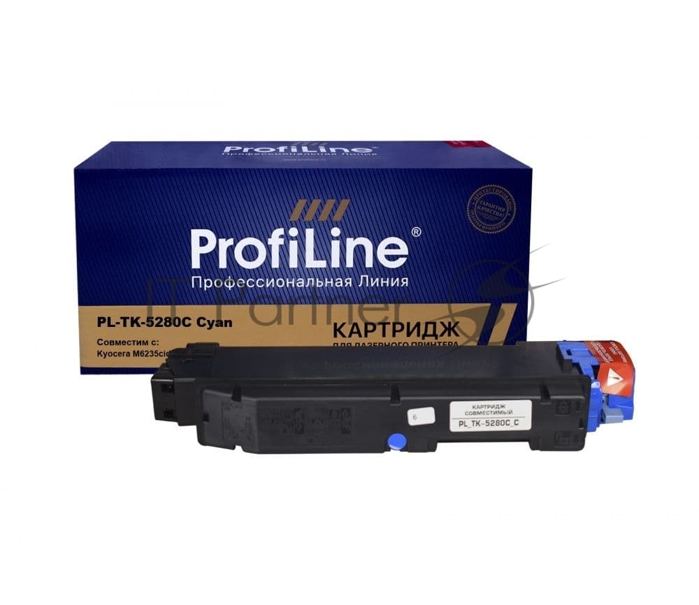 Картридж ProfiLine PL-TK-5280C для принтеров Kyocera M6235cidn/M6635cidn/P6235cdn Голубой 11000 копий