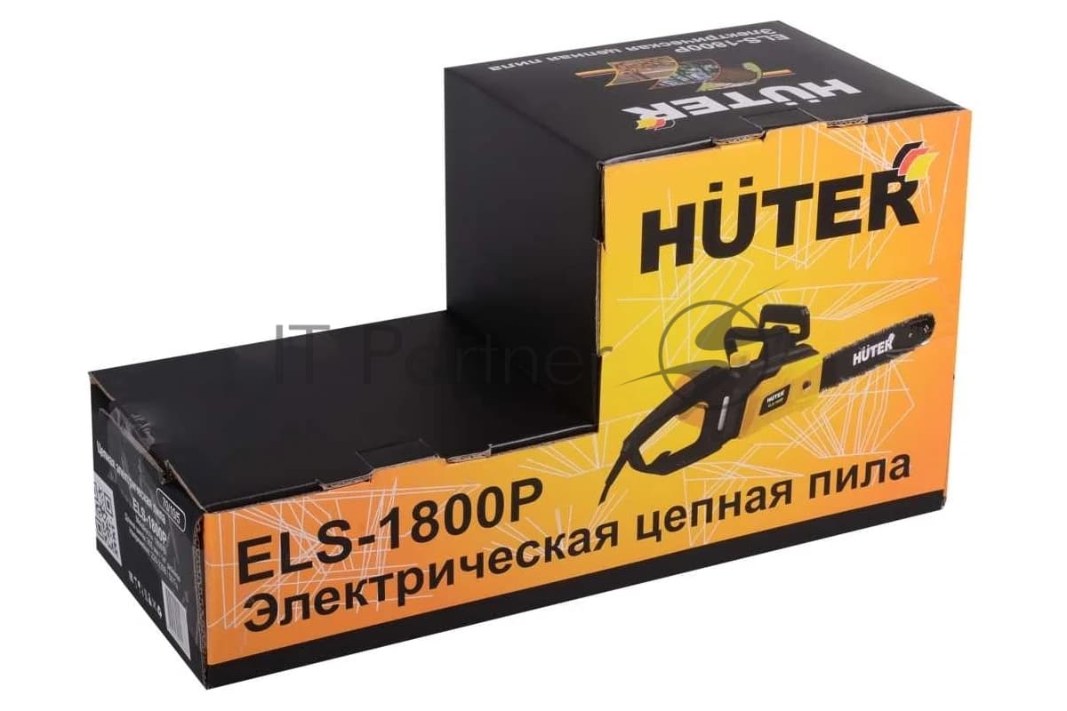 Электрическая цепная пила Huter ELS-1800P 1800Вт дл.шин.:14" (35см)