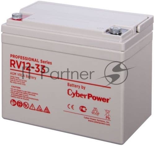 Батарея для ИБП PS CyberPower RV 12-33/12 В 33 А·ч