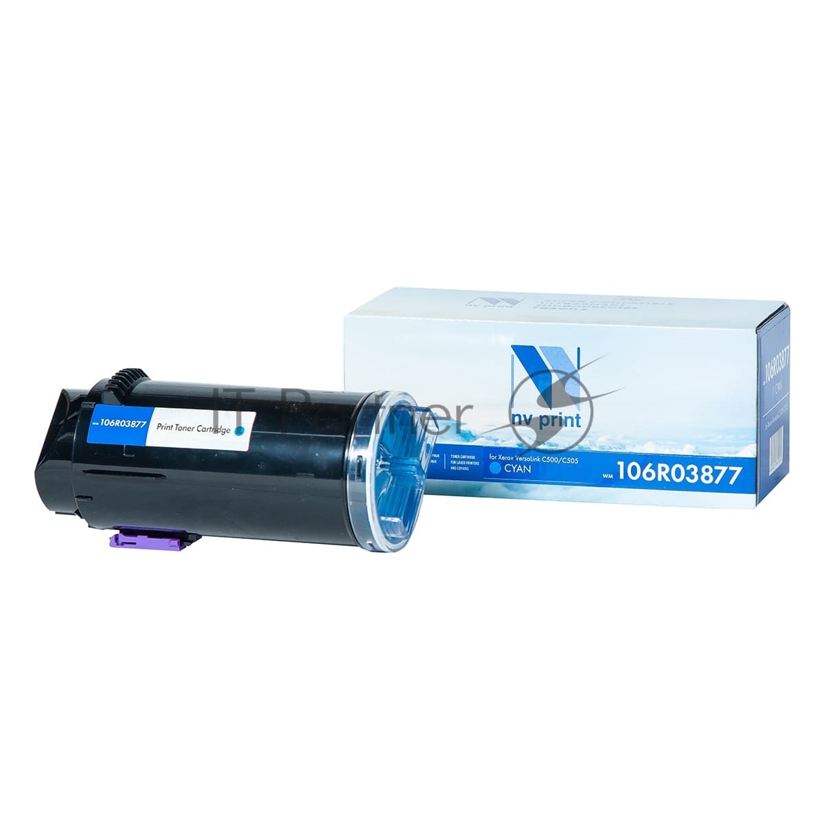 -/ Тонер-картридж NVP NV-106R03877 Cyan для Xerox VersaLink C500/C505 (2400k)
