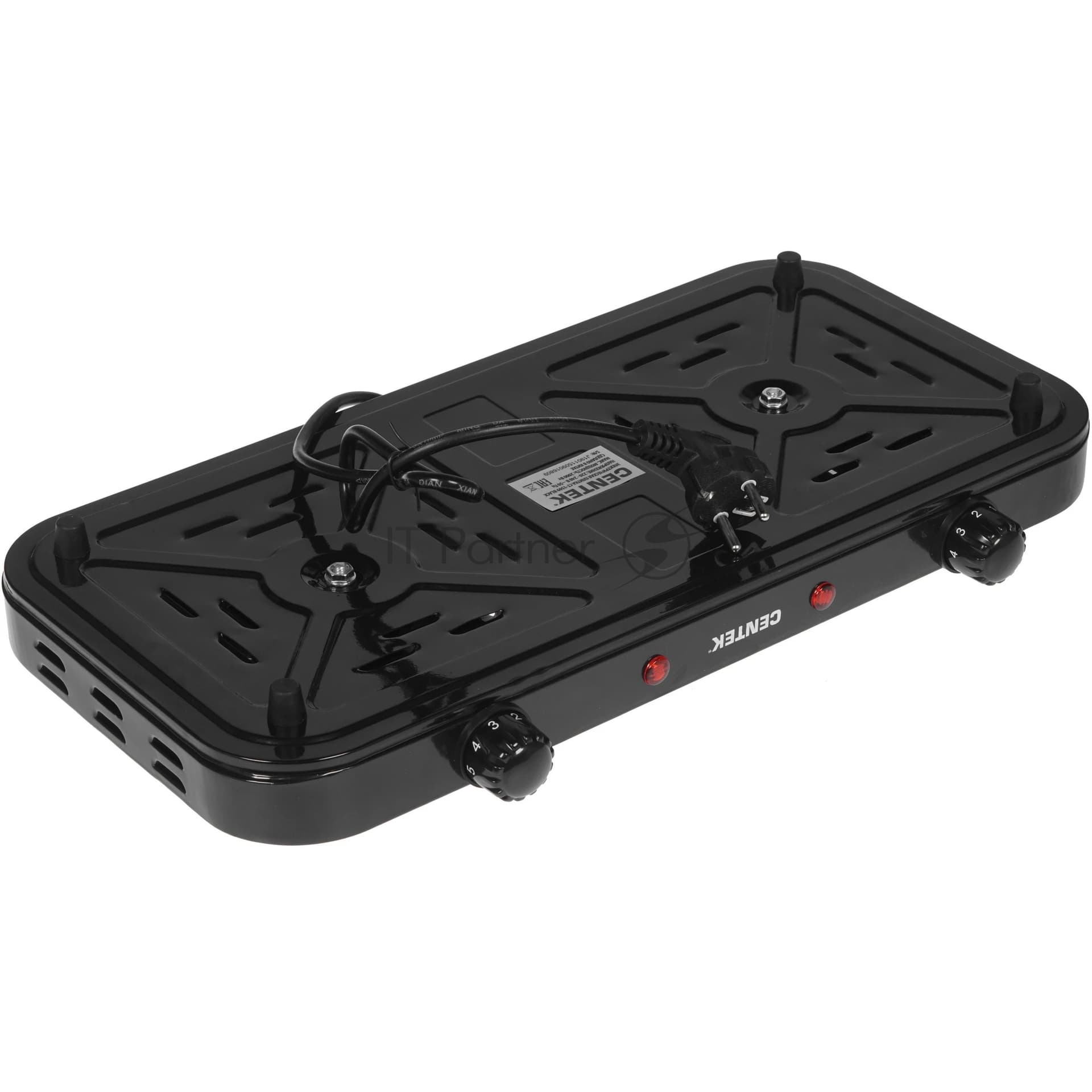 Плита настольная электрическая Centek CT-1509 черный