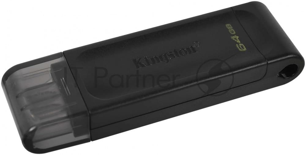 Флеш-накопитель/ Kingston 64Gb USB 3.2 DataTraveler 70 USB Type-C