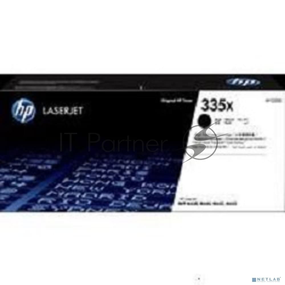 Картридж лазерный HP 335X черный для LaserJet MFP M438n/M442dn/M443nda 13 700 стр.
