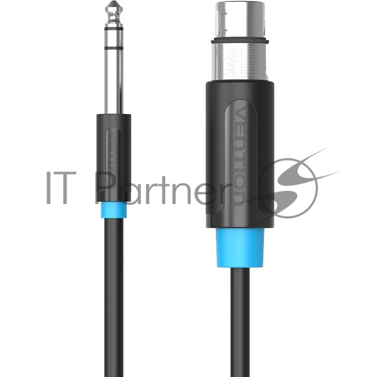 Кабель Vention аудио Jack 6.5 M/XLR F - 2м