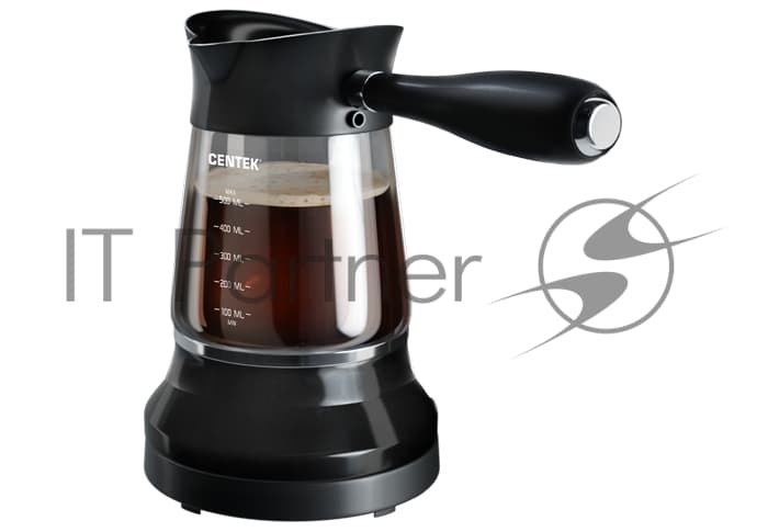 Электрическая турка Centek CT-1096 черный, 0.5 л, 480 Вт.