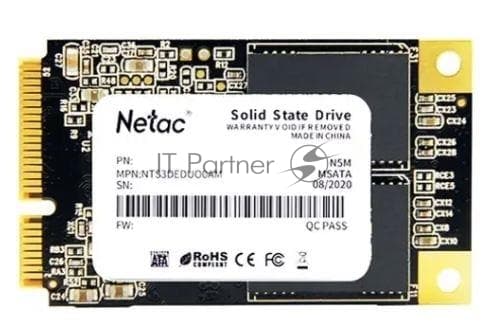 Netac SSD N5M 1TB mSATA SATA III 3D NAND
