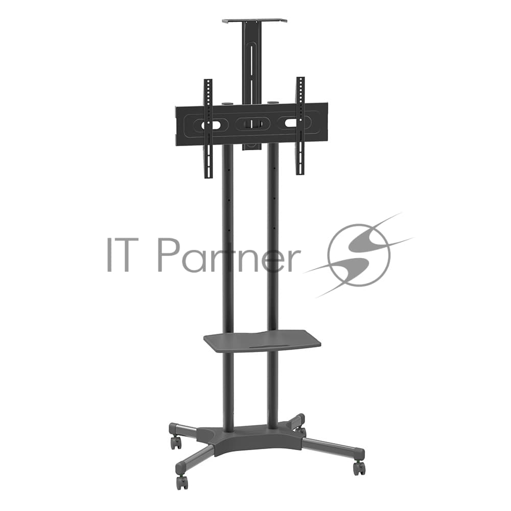 Мобильная стойка напольная Arm media PT-STAND-12 черный 1 шт/уп. для TV 32"-70", max 50 кг. высота 2000 мм max VESA 600X400мм.