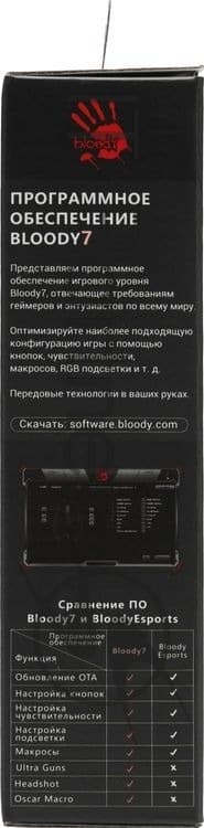 Мышь A4Tech Bloody P91s розовый оптическая 8000dpi USB 8but (P91S PINK ACTIVATED)