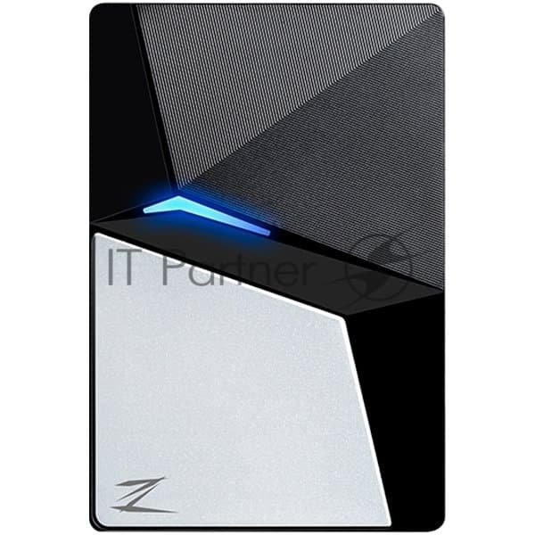 Внешний SSD Netac Z7S, 480 Gb, USB 3.2 Gen 2 Type-C, R/W 550/480, черный