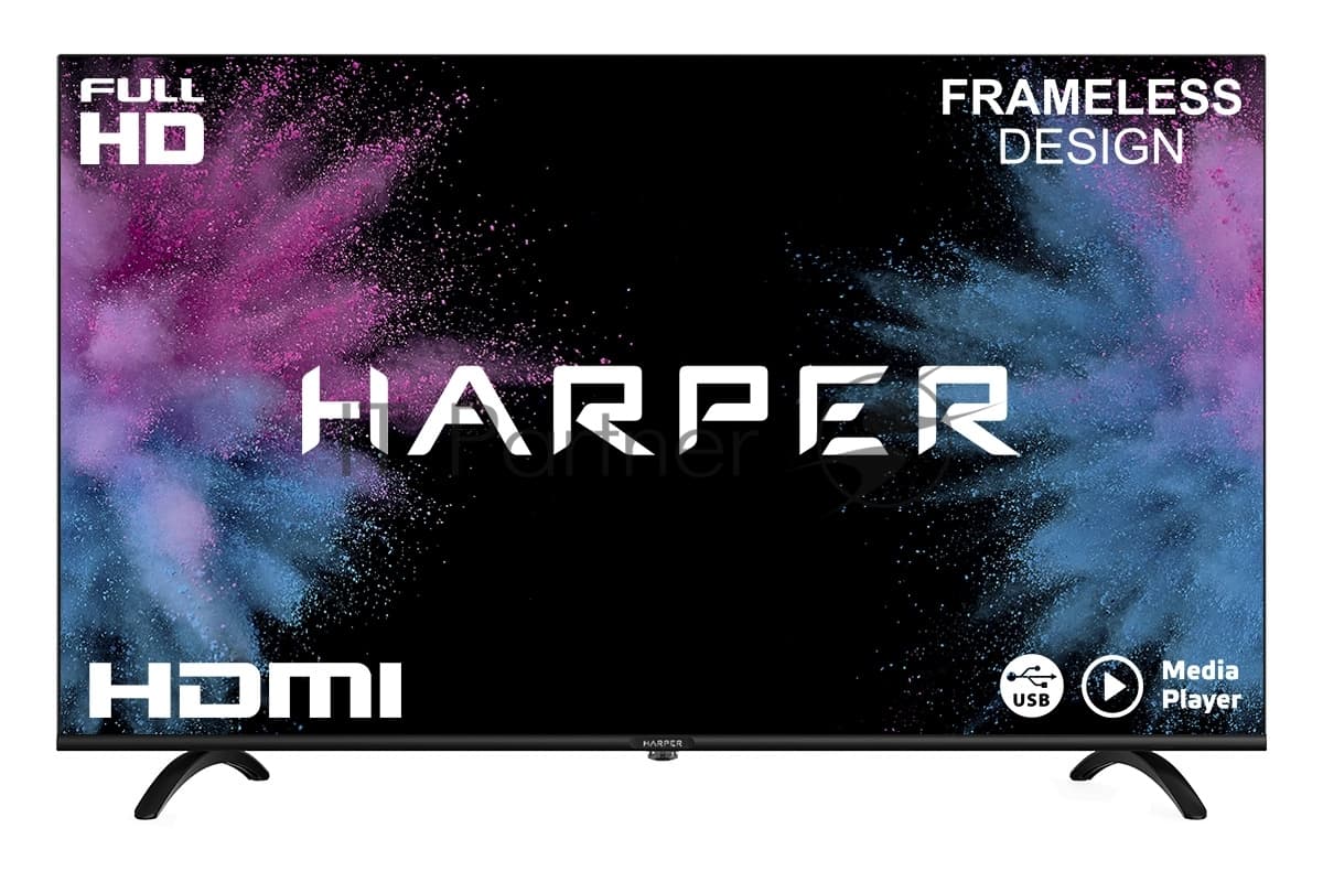 43" ЖК телевизор HARPER 43F720T (1920x1080, HDMI, USB, DVB-T2)