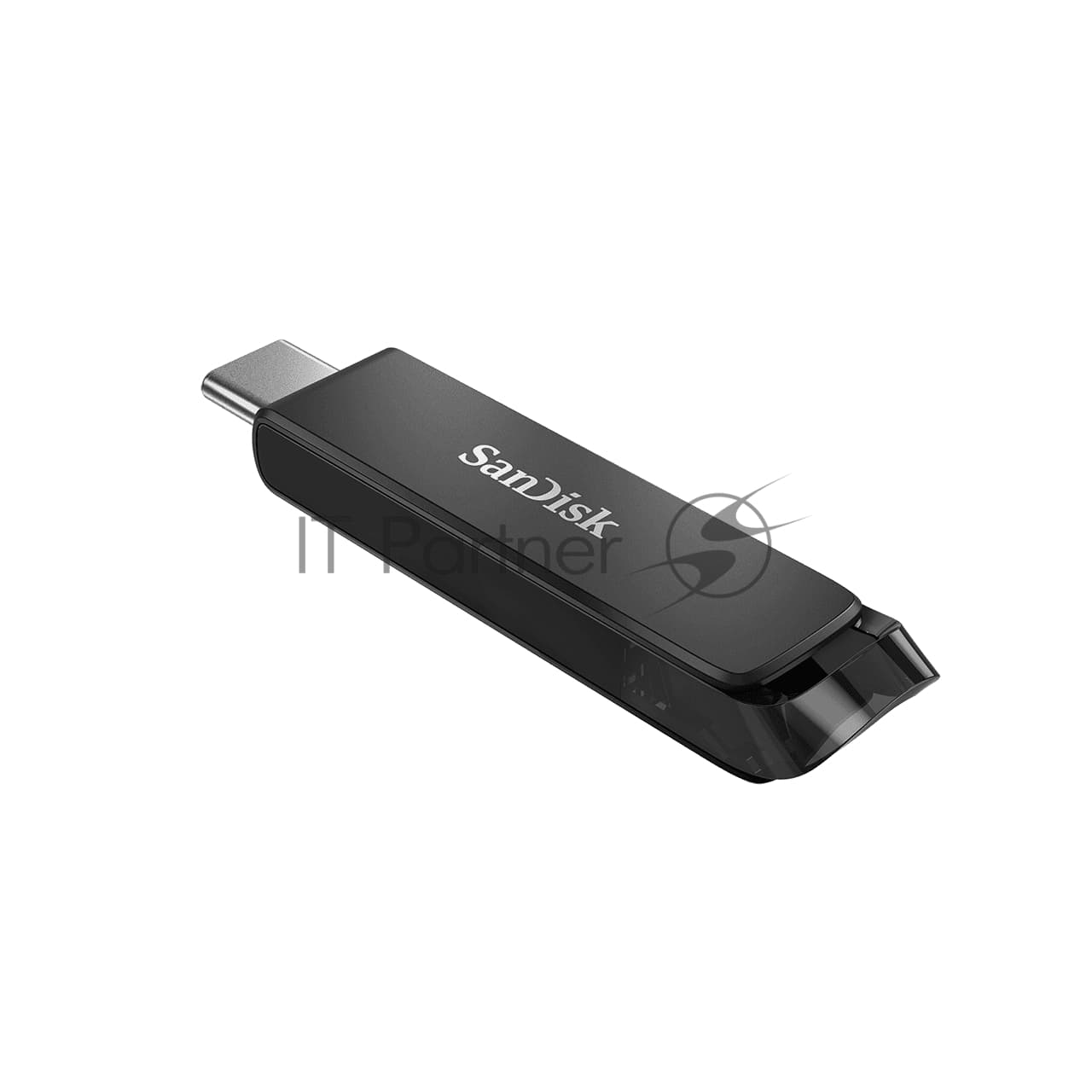 Флешка USB Sandisk CZ460 Ultra (SDCZ460-128G-G46), 128Gb, USB Type-C, R/W 150/30, черный