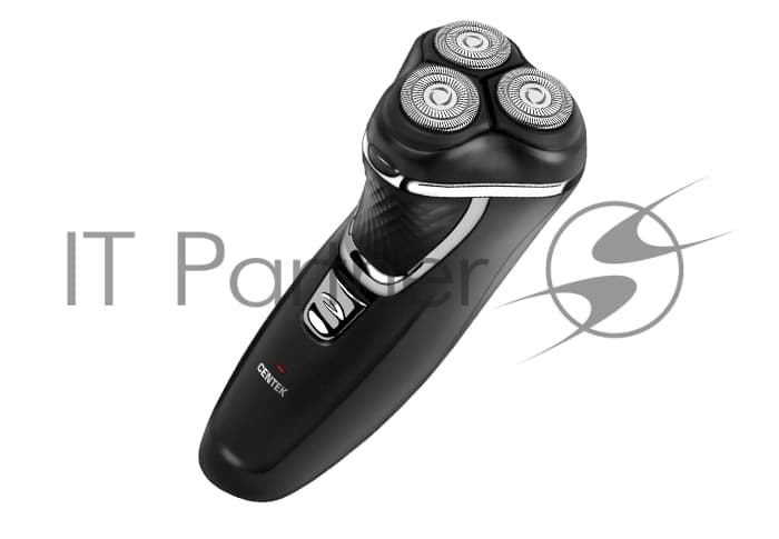 Электробритва Centek CT-2182 ротор, 5 плавающих головок, аккумулятор + работа от сети, влажное бритье