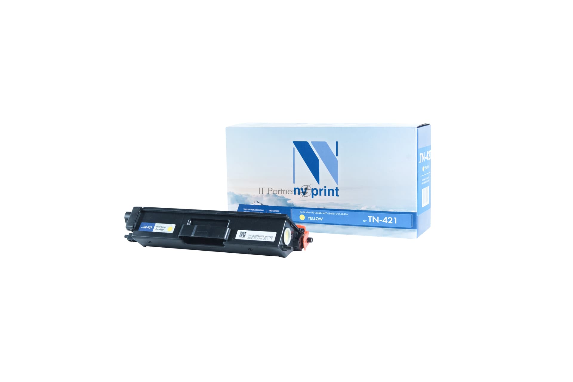 -/ Тонер-картридж NVP NV-TN-421 Yellow для Brother HL-L8260/MFC-L8690/DCP-L8410 (1800k)