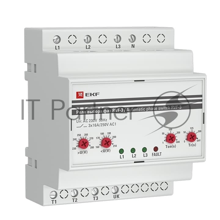 Реле выбора фаз РВФ-3 EKF RVF-3 EKF