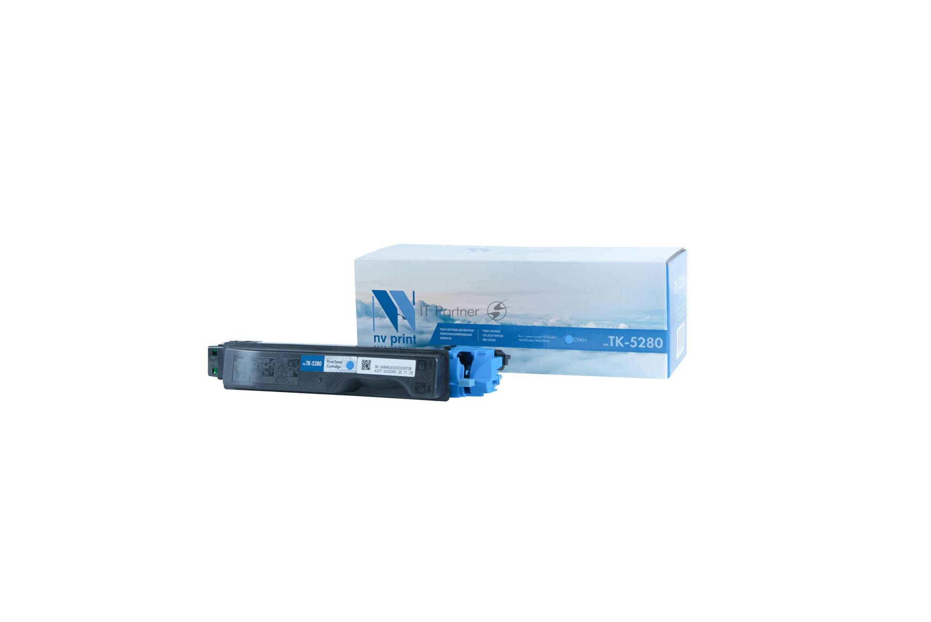 Картридж лазерный NVPrint совместимый NV-TK-5280 Голубой для Kyocera Ecosys P6235cdn/M6235cidn/M6635cidn (11000k)