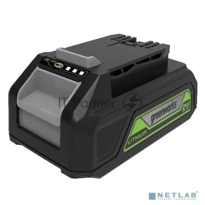 Батарея аккумуляторная Greenworks G24B4 24В 4Ач Li-Ion