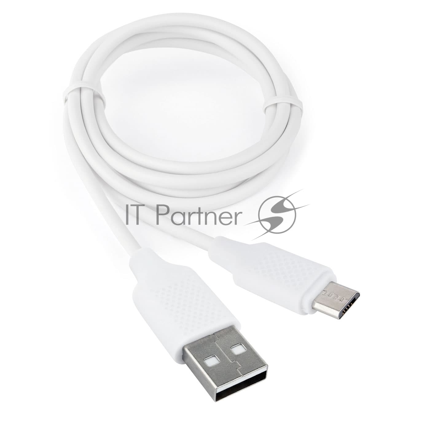 Кабель USB2.0 Cablexpert CCB-mUSB2-AMBMO2-1MW, AM/microB, издание Classic 0.2, 1м, белый, блистер
