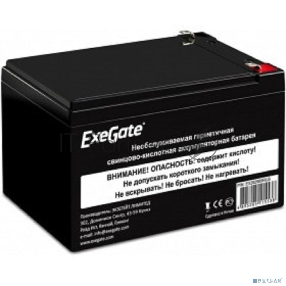 Батарея для ИБП ExeGate EX285953RUS HR1234W (12V 9Ah, клеммы F2)