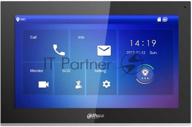 Видеодомофон Dahua DH-VTH5441G черный