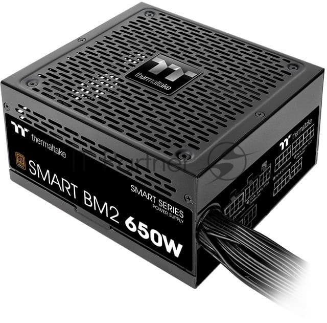 Блок питания 650W Thermaltake <PS-SPD-0650MNFABE-1> Smart BM2 ATX APFC 140mm 80Plus Bronze CabMan
