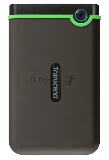 Внешний HDD 2.5" Transcend StoreJet 25M3, 4TB, USB 3.2 Gen 1 Type-A, 5400 rpm, серый