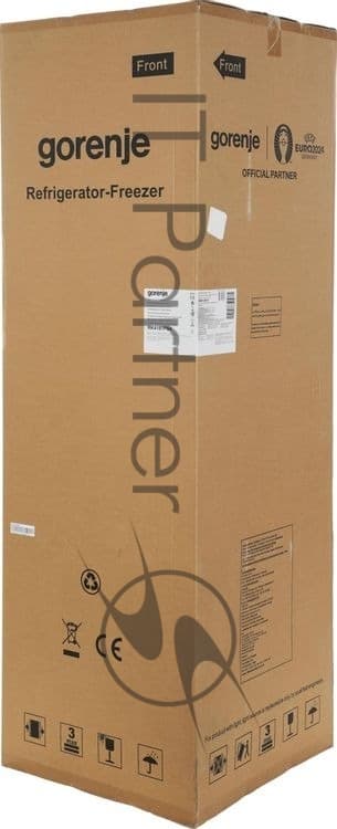 Холодильник Gorenje RK4181PS4 нержавеющая сталь двухкамерный 198/66л морозилка снизу, капельная система