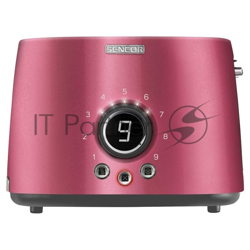 Тостер Sencor STS 6054RD красный, 1000 Вт, 2 слота