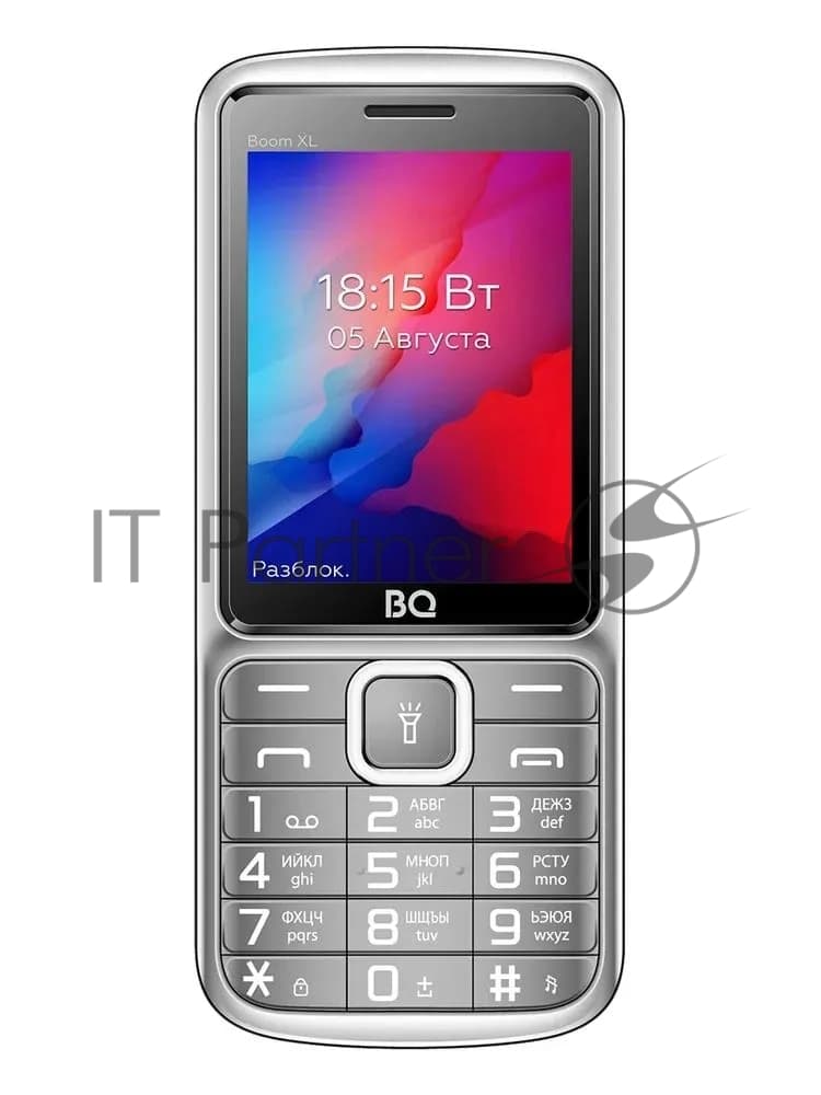 Мобильный телефон BQ 2810 BOOM XL серый