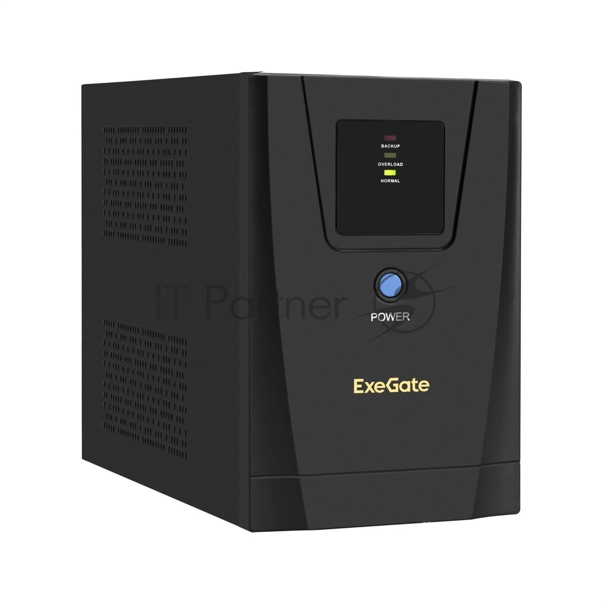 Источник бесперебойного питания ExeGate EP285488RUS SpecialPro UNB-1200.LED.AVR.C13.RJ.USB 1200VA/750W, LED, AVR, 6*IEC-C13, RJ45/11, USB, черный
