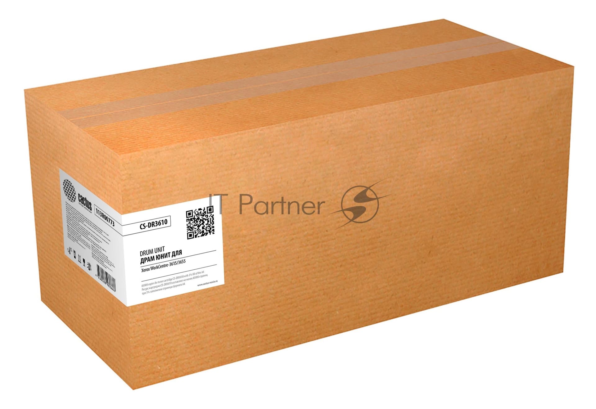 -/ Блок фотобарабана Cactus CS-DR3610 113R00773 ч/б:85000стр. для 3610N/WC3615 Xerox