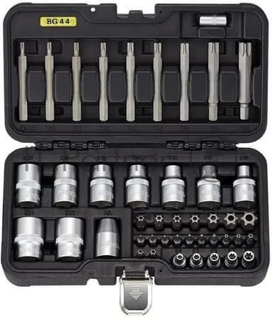 Набор инструментов BERGER BG044-1214 биты и торцевые головки TORX 44 предмета