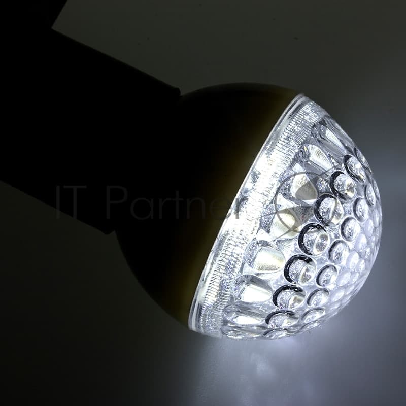 Лампа шар Neon-night e27 9 LED Ø50мм белая
