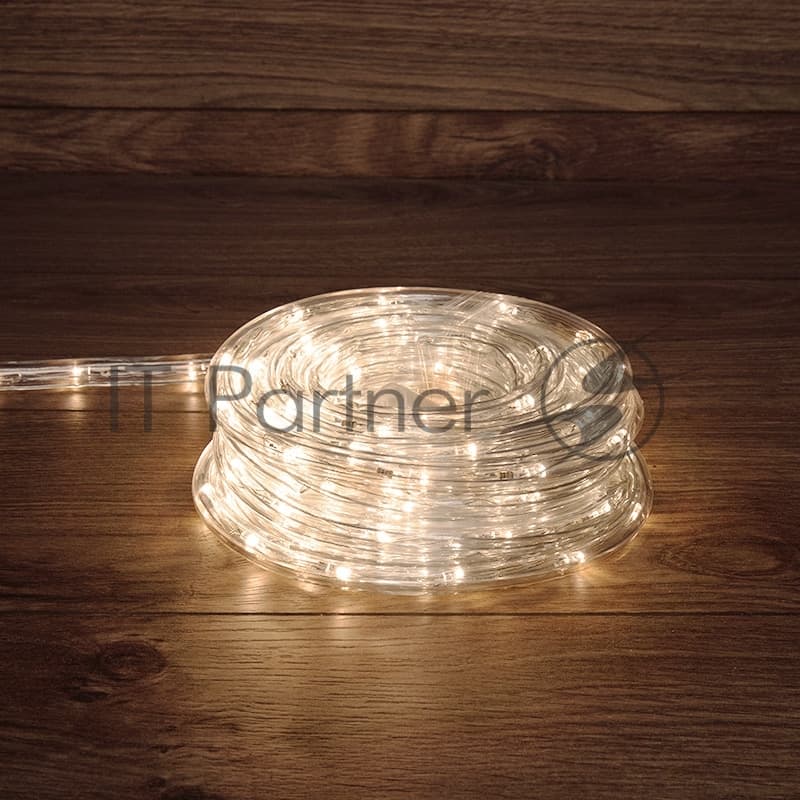 Дюралайт Neon-night LED, свечение с динамикой (3W), 24 LED/м, теплый белый, 6м