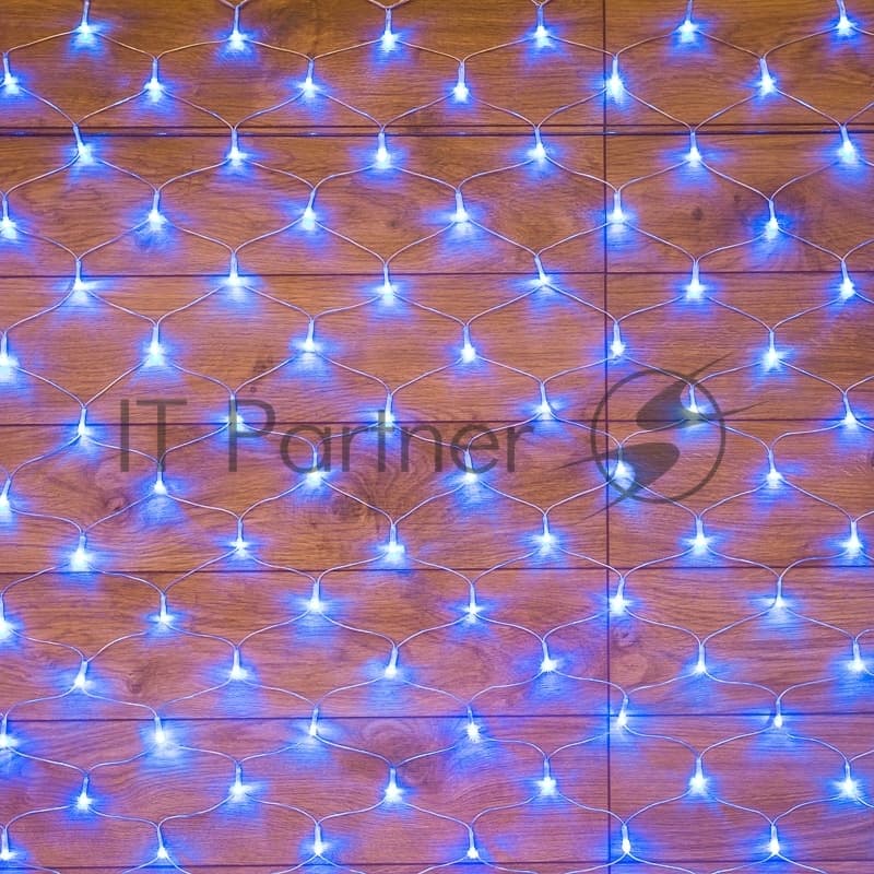 Гирлянда Neon-night "Сеть" 1,5х1,5м, прозрачный ПВХ, 150 LED синие